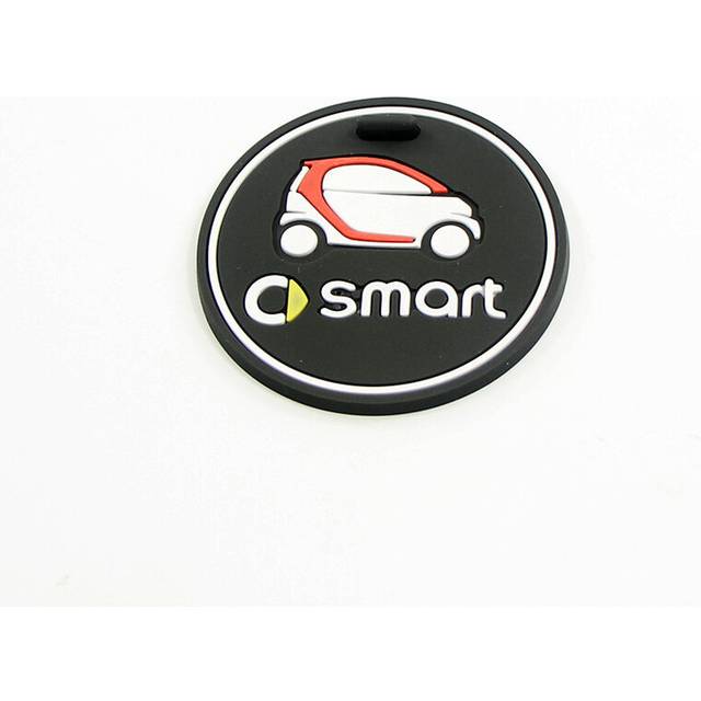 (Smart Car 1 PCS) Car Coaster Water Cup Bottle Holder Anti-slip Pad Mat For Smart Fortwo