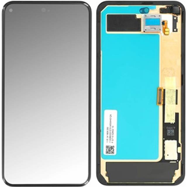 Google Pixel 5a 5G LCD Display G949-00138-01 - Svart