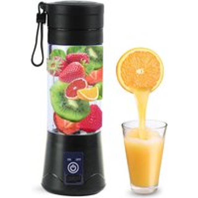 Coocheer - Portable Blender, Personal Mini Smoothie Blender, Juicer Blenders for Kitchen with usb Rechargeable and 6 Strong Cutting Power Blades,