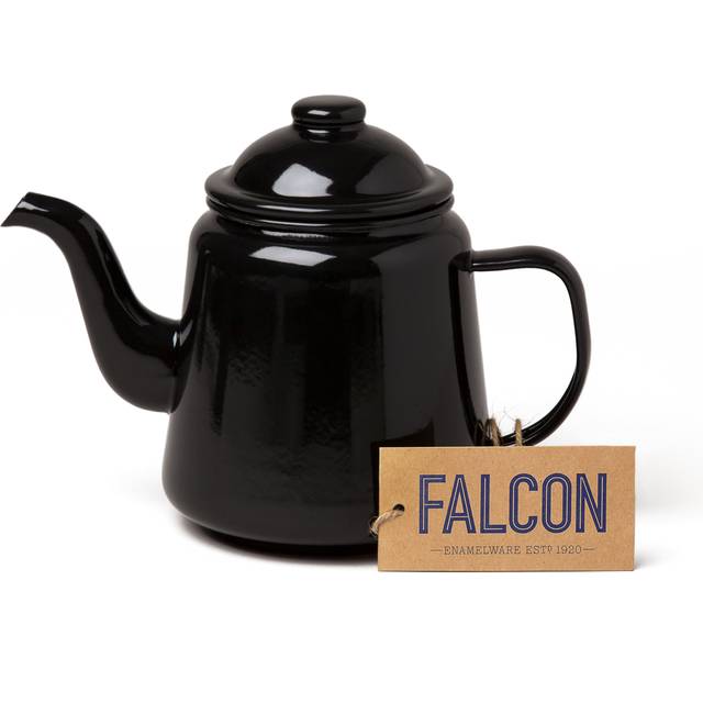 Falcon Enamelware Teapot Coal Black