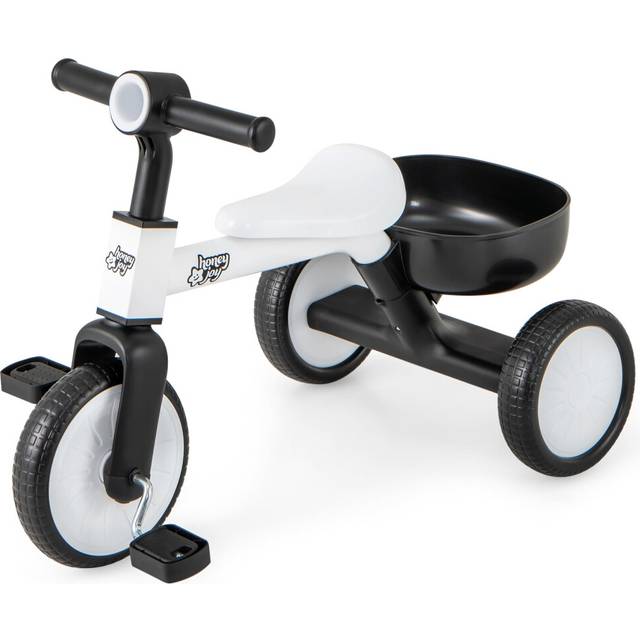 Convertible Kids Tricycle Toddler Trike w/86 Limited Steering Angle