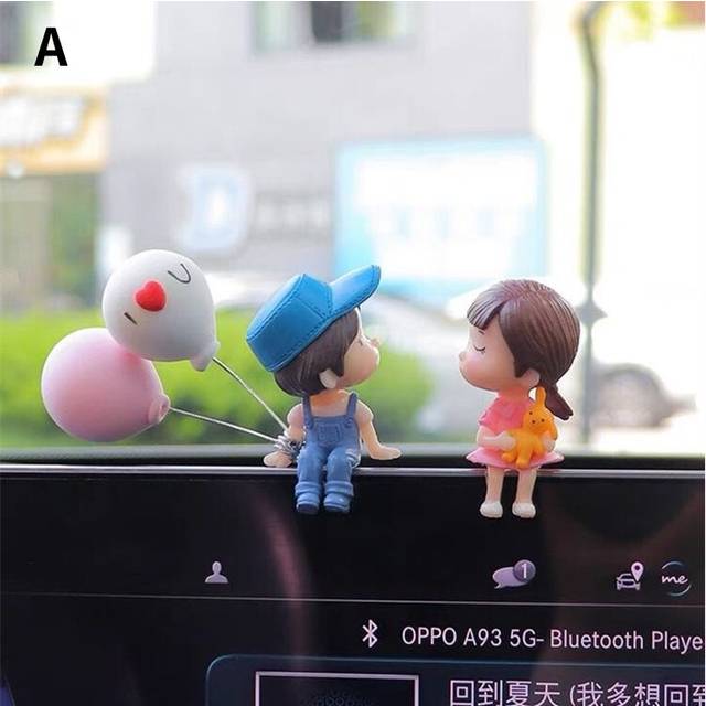 Creative Couple Decoration Car Air Outlet Perfume Clip Aromatherapy  Conditioning