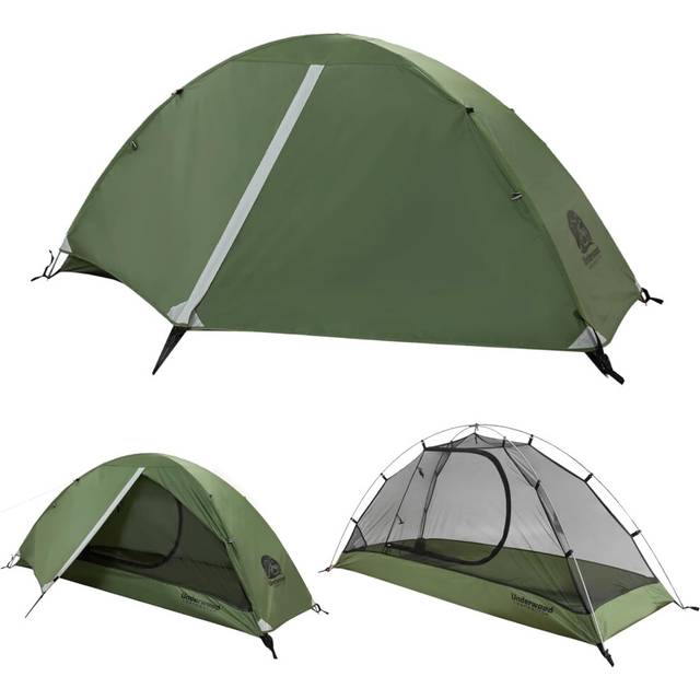 UnderwoodAggregator 1/2 Man Backpacking Tent - Lightweight Waterproof One Man Tent for Camping