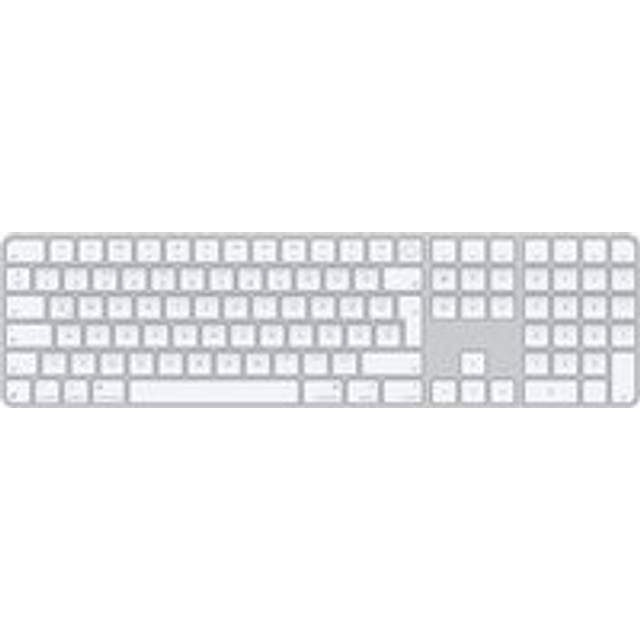 Apple MXK73MG/A keyboard Universal USB + Bluetooth QWERTZ Hungarian White