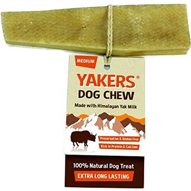 Yakers Dog Chew Medium x 2 - Yak Milk Value Pack of 2 - Save!