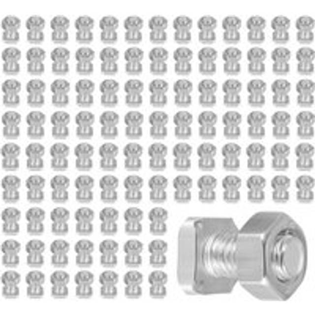 50 Packs Greenhouse Nuts and Bolts Square Repair Kit Parts Replacement Garden Supplies