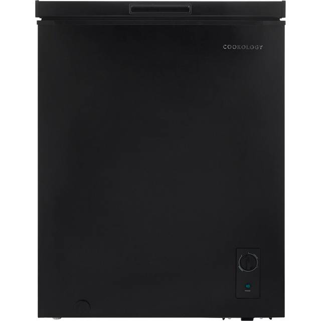 Cookology 142l chest freezer & chiller suitable for garages - black ccfz142bk