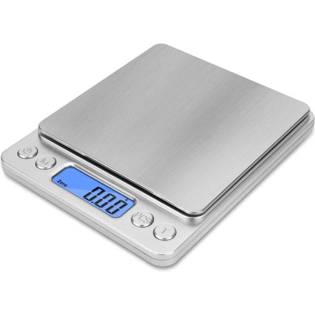 Digital Kitchen Scale, 500G X 0.01G Gram Mini Pocket Jewelry Scale, Multifuncti