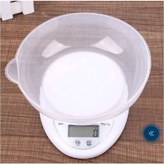 Digital 5kg Kitchen Scales Electronic Balance LCD Food Weight Postal Scale