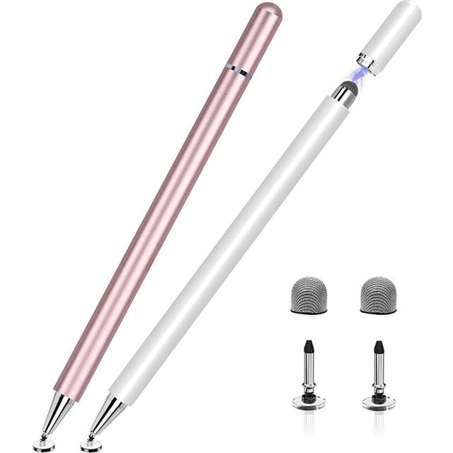 Stylus Pens, 2 Pack Stylus Pen, Capacitive Stylus With Magnetic Cap, for Ipad Iphone Pro Android Chromebook