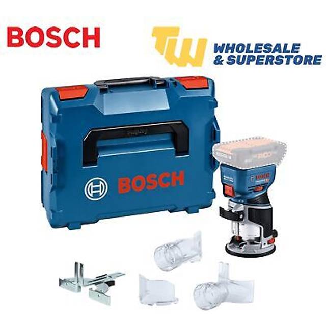 Gkf 18V-8 18v Brushless Cordless Palm Router Laminate Trimmer + Lboxx Case - Bosch