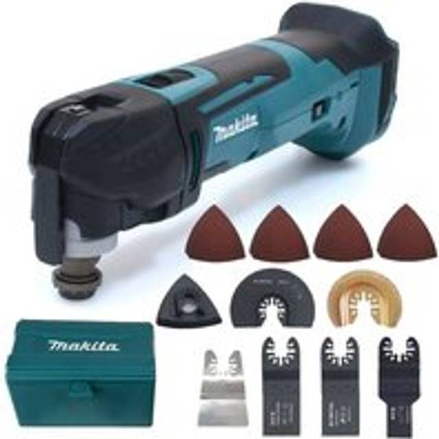 Makita DTM51Z 18v LXT Cordless Multi Tool Bare + 27pc Set Plunge Blades + Box
