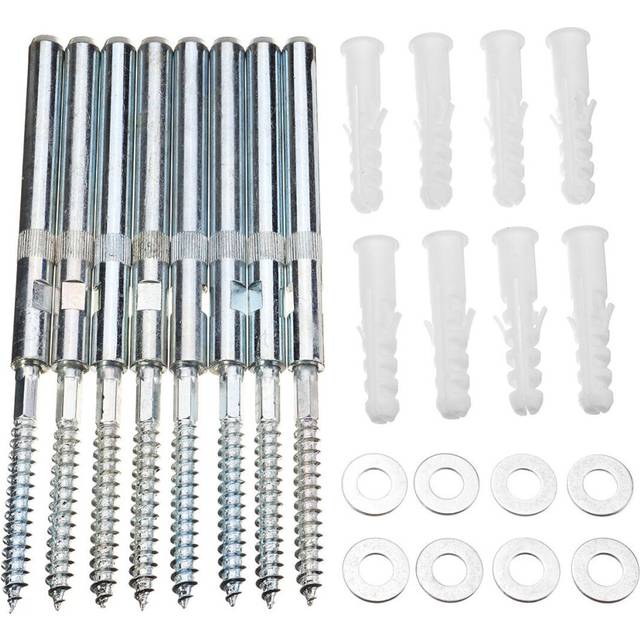 Concealed Floating Hidden Shelf Support Metal Bracket Masonry Wall Mounted Screw