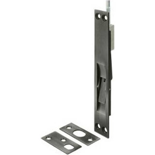 12 in. Extension Flush Bolt Heavy Duty Solid Brass - Oil Rubbed Bronze