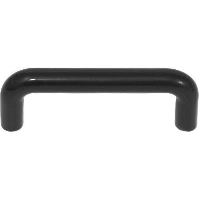 Laurey 34815 Plastic Cabinet Hardware Pull  3 Inch  Black