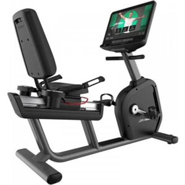 Life Fitness Club Series Plus Recumbent Exercise Bike Discover SE4 24