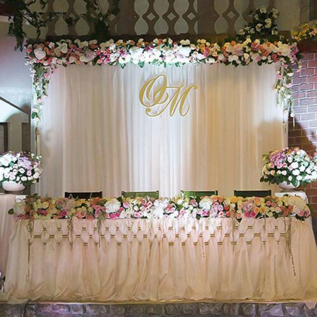 Extra large white curtain drape wedding backdrop photography solid studio 6m x3m