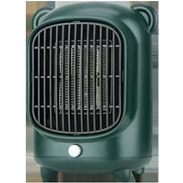 Ceramic fan heater, 500 W electric heater with overheat protection