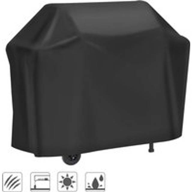 Barbecue Cover, 210D Oxford Heavy Duty Tarpaulin Cover bbq Protection Grill Cover Anti-UV/Anti-water/Anti-moisture (14561117cm)