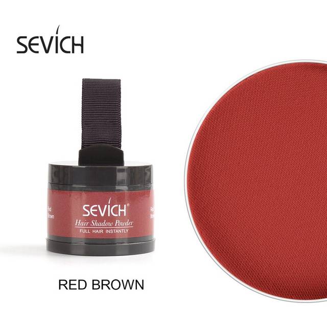(Red Brown) Sevich Hairline Powder Concealer Shadow Forehead Modify Girl Hair Line Powder