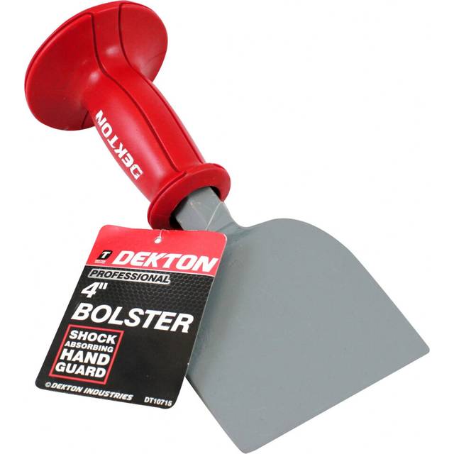 Dekton - Pro Bolster Chisel Rubber Guard for Brick Masonry Stone Sizes 100mm