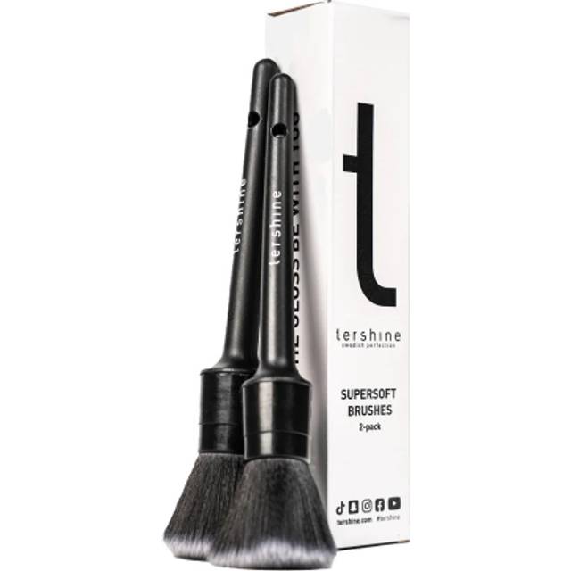 Tershine Supersoft Brushes, supermjuka penslar, 2-pack