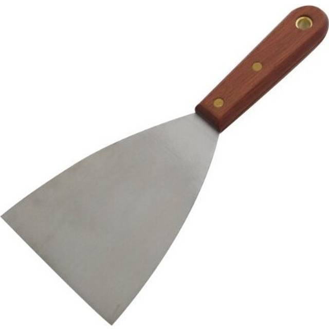 Amtech 100mm (4") Heavy Duty Scraper with Wooden Handle