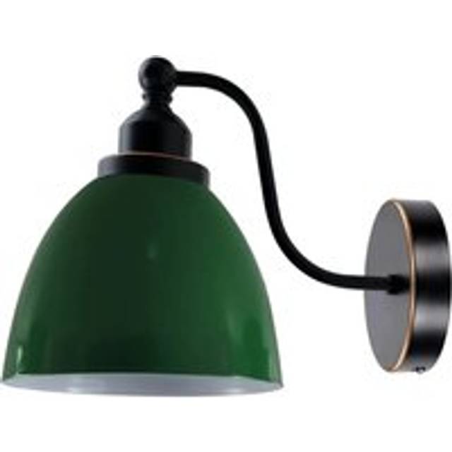 Industrial Vintage Modern Retro Swan Neck Metal Arm E27 Sconce Green Wall Mount Light~3919 - No