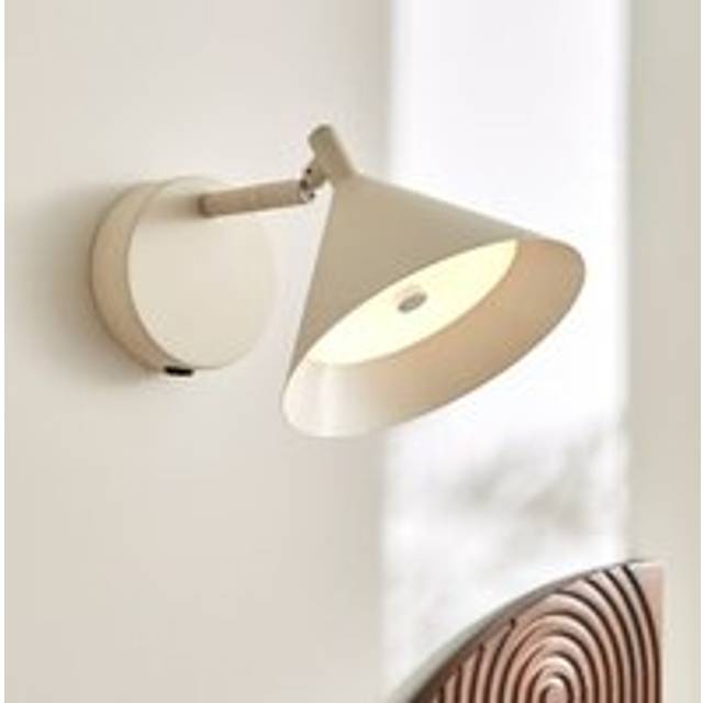 Edited Life Industrial Rechargeable Touch Dimmable LED Wall Light - Sand