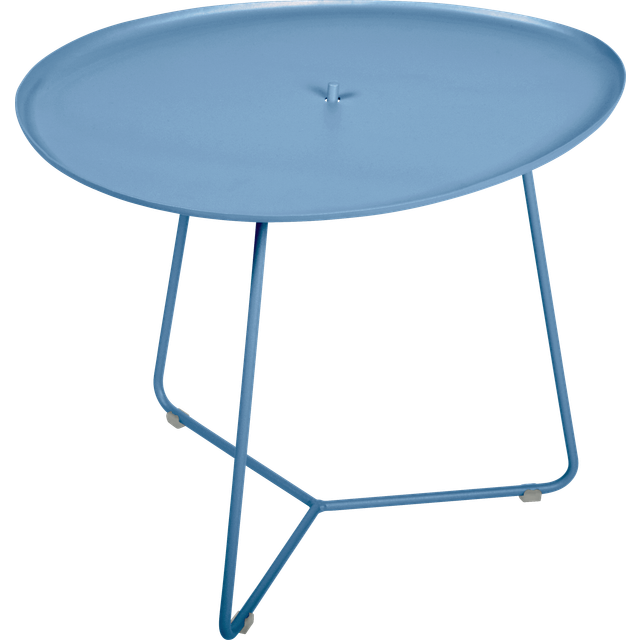 Fermob - Table basse Cocotte - Bleu - Aluminium - Designer Studio Fermob