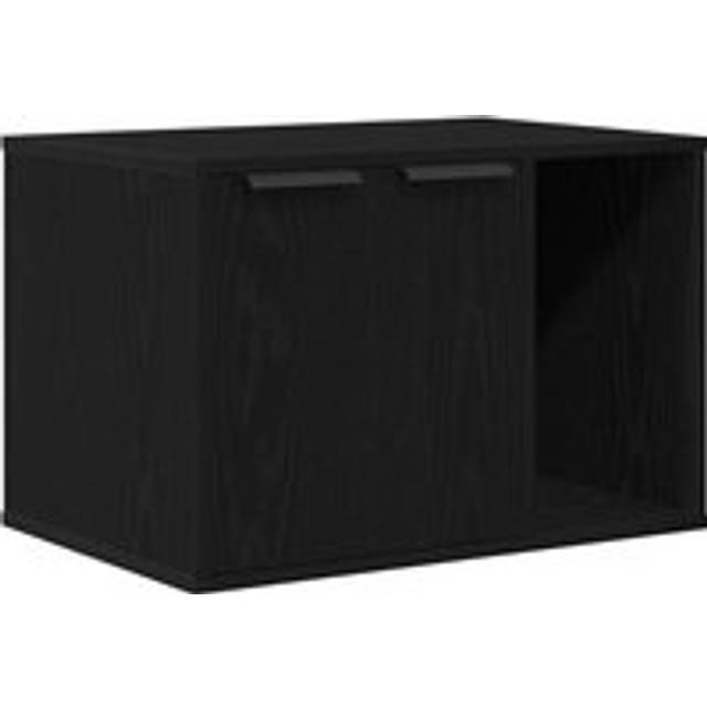 (60 x 40 x 40 cm) vidaXL Cat Litter Box Enclosure Hidden Cat House Cat Cabinet Engineered Wood