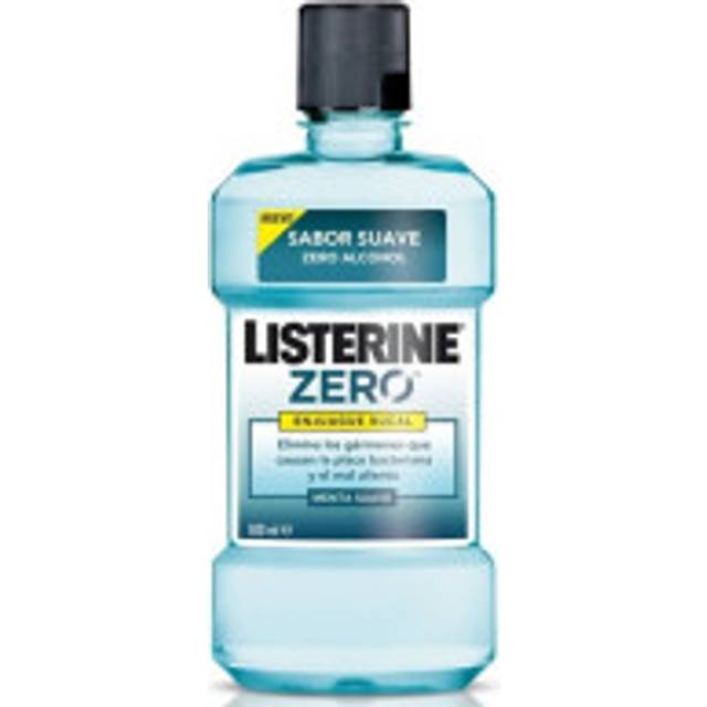 Listerine Zero Alcohol Mouthwash Soft Mint 500ml