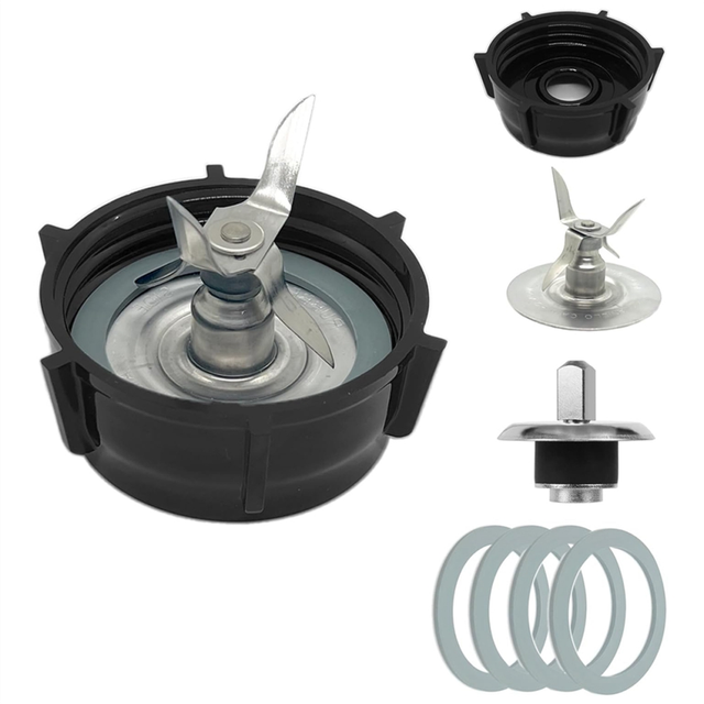 moresk-For Blender Parts Ice Crusher Blade with Jar Base Cap