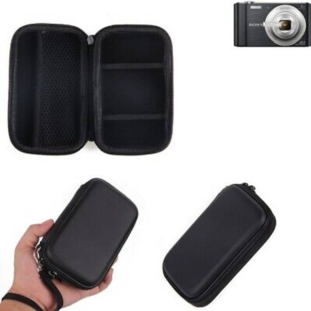 Camera bag for sony cyber-shot dsc-w810 protection storage case universal black