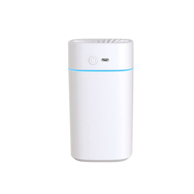 moresk-Humidifier,Home Student Dormitory Outdoor Car USB Socket Mini Humidifier, Suitable for Use in Rooms and Offices White