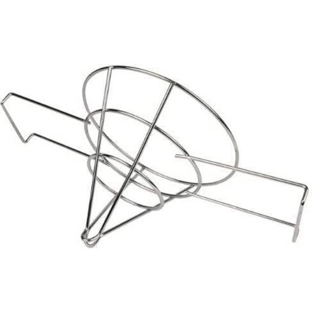 "Winco 10"""" Fryer Filter Stand Chrome Medium"