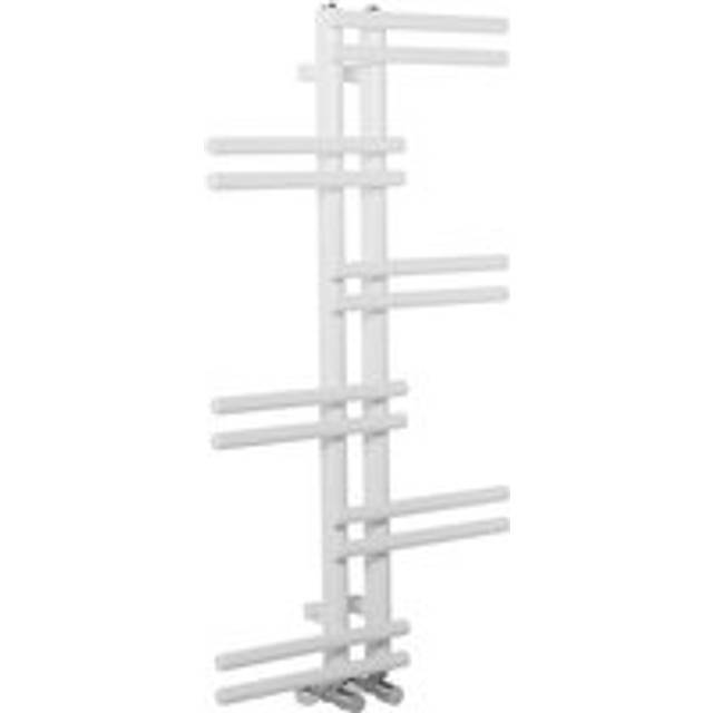 NRG - 1005x550 Designer Heated White Towel Rail Bathroom Radiator Rad