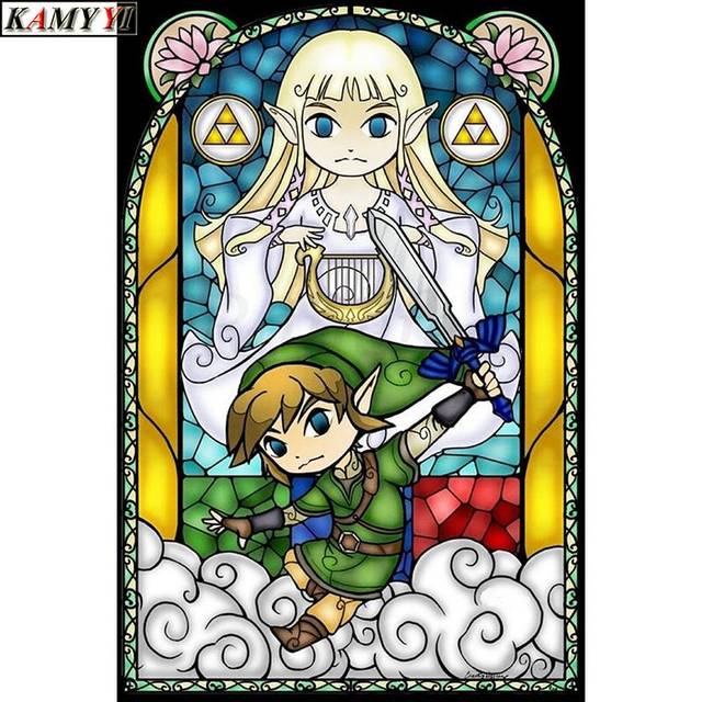 Diamond Painting Cross Stitch Rhinestone Embroidery Home Mosaic Decor 20X30CM