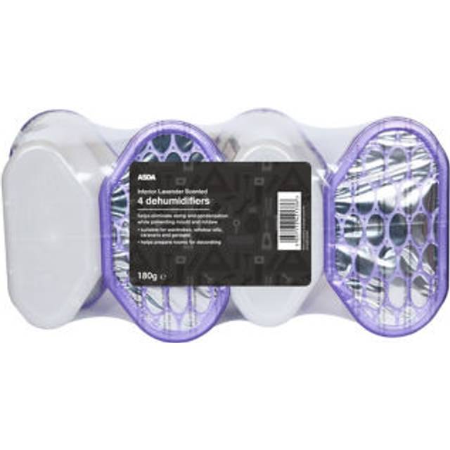 ASDA Lavender Dehumidifier 4 Pack