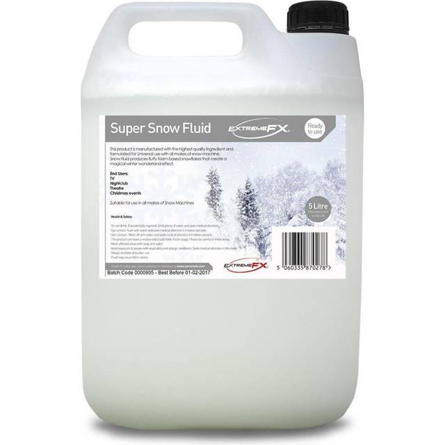 Snow Fluid (1x5L) - Snow machine liquid juice fake snow, special FX