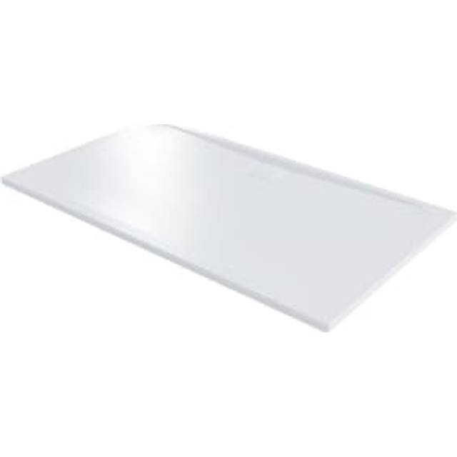 Nexa By Merlyn 25mm Rectangular Low Level Slip Resistant Shower Tray - 1200 x 700mm - White