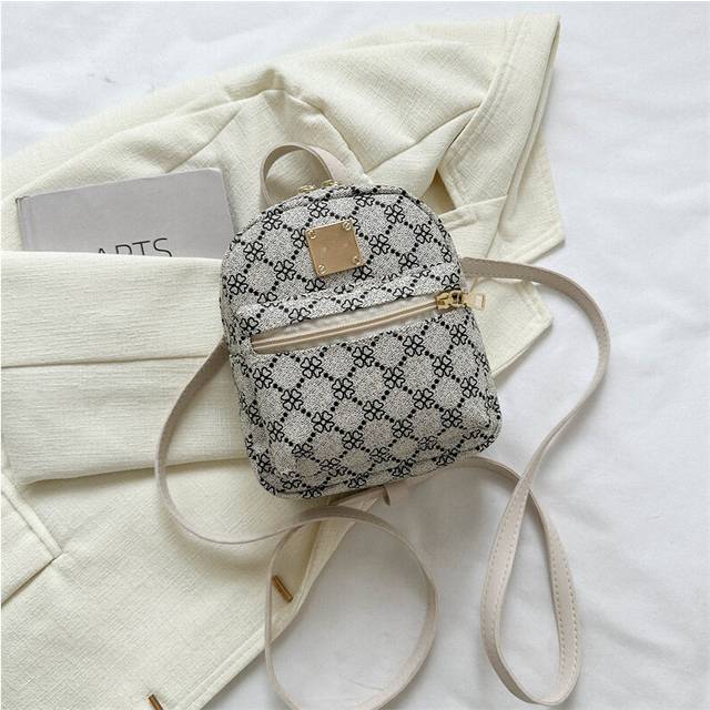(White) Casual Stylish Korean Travel Backpack For Women Perfect For Summer 2023 Essentials