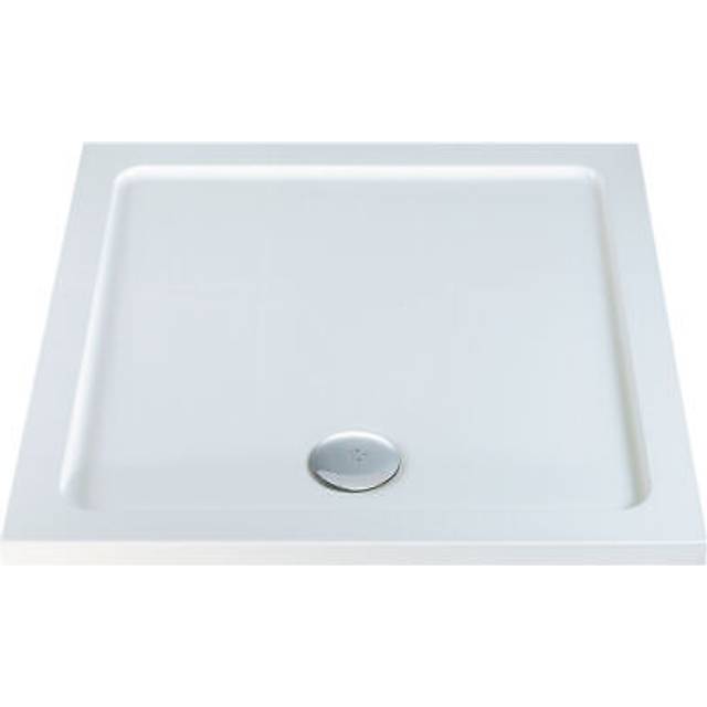 MX - Elements Anti-Slip Square Shower Tray 900mm x 900mm (inc Waste)