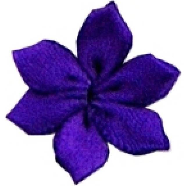 Berisfords Ribbon Petal Flowers 465 Purple