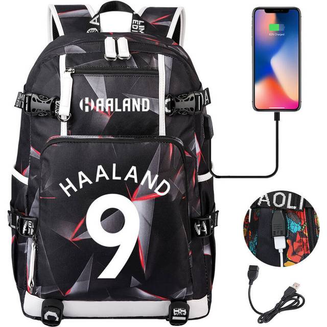 11 basketball star student backpack large capacity men and women backpack-as the picture-48CMX30CMX15CM