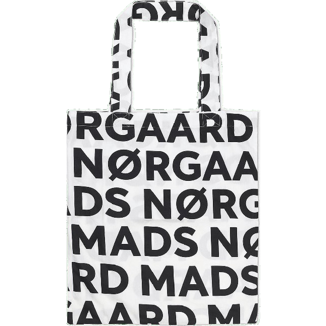 Mads Nørgaard - Sacky Atoma Aop Bag - Shopper - Jet Black - One-size