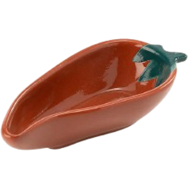 Chilli Shaped Dip Bowl - Red