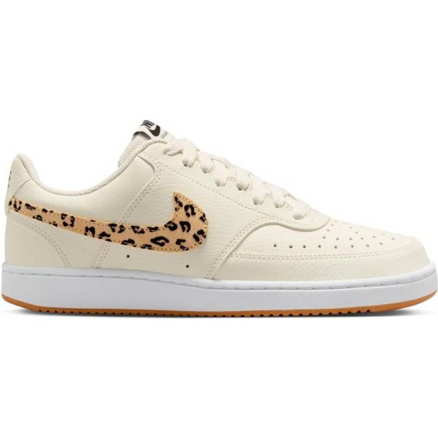 Nike Court Vision Damsko, segel/svart-vit-flax, 39 EU, Sail Black White Linx, 39 EU