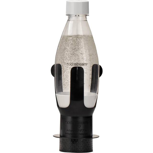 SodaStream 0,5 l adapter 0,5 l plastflaska, adapter Duo, diskmaskinssäker, vit