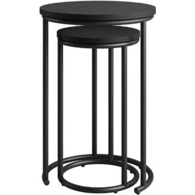 Fulton Nest of Tables - Fulton Black Oak